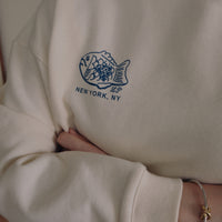 LP Graphic Hoodie + Ivory - Little Puffy