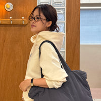 LP Graphic Hoodie + Ivory - Little Puffy