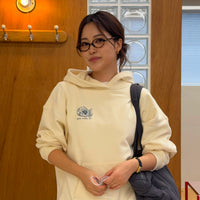 LP Graphic Hoodie + Ivory - Little Puffy