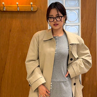 Peggy Henley Top + Gray - Little Puffy