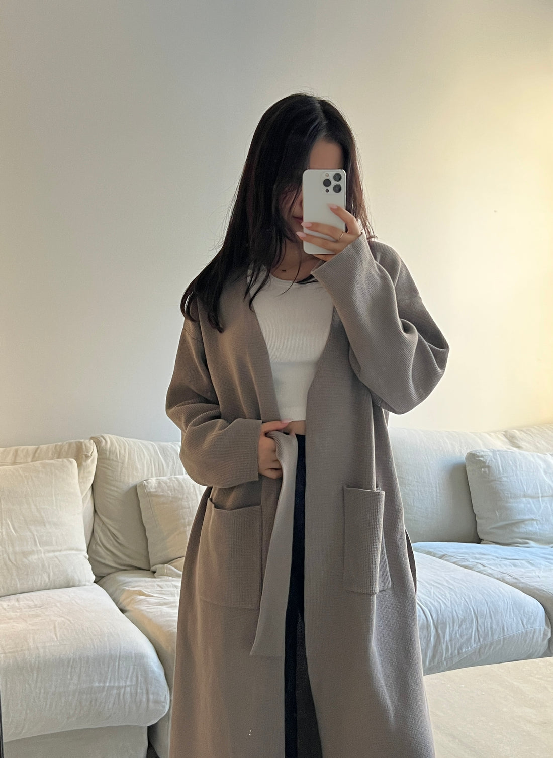 ROBE CARDIGAN - Little Puffy