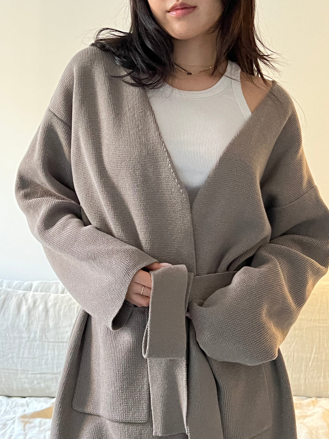 ROBE CARDIGAN - Little Puffy