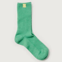 Core Essential Socks + Apple Green - Little Puffy