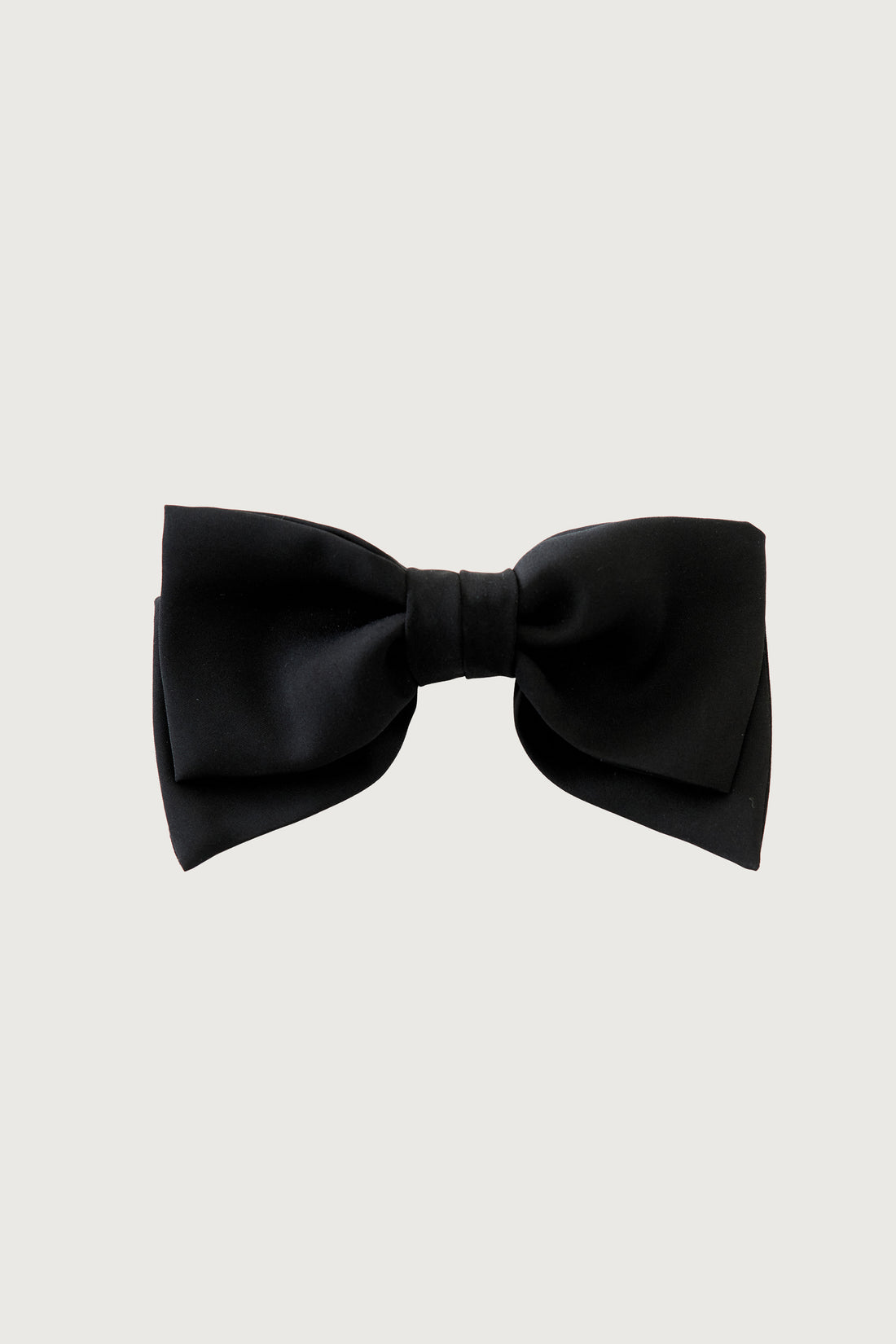 Hair Bow Clip + Black - Little Puffy