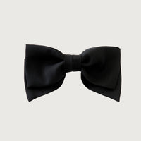 Hair Bow Clip + Black - Little Puffy