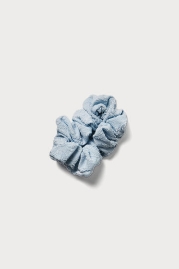 Scrunchie + Blue - Little Puffy
