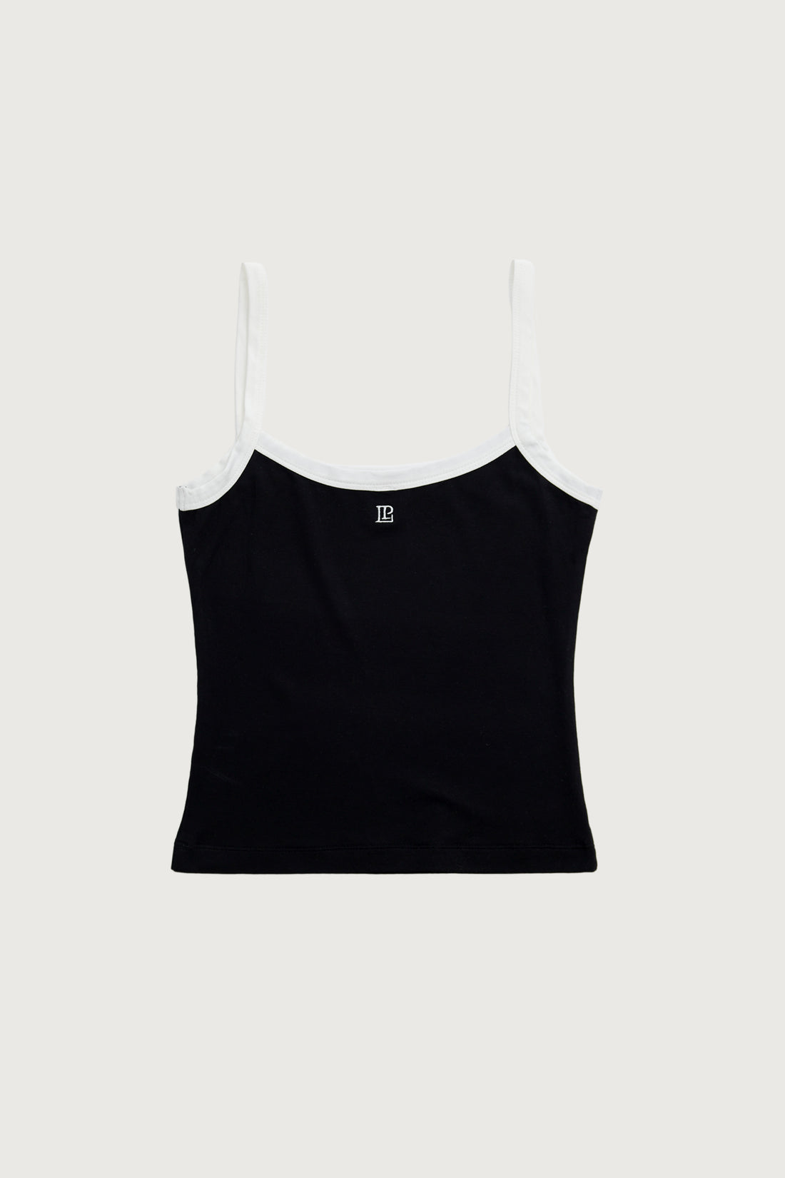 Dani Contrast Tank + Black