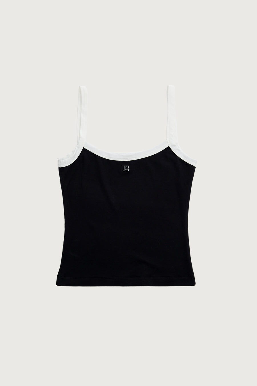 Contrast Tank + Black - Little Puffy
