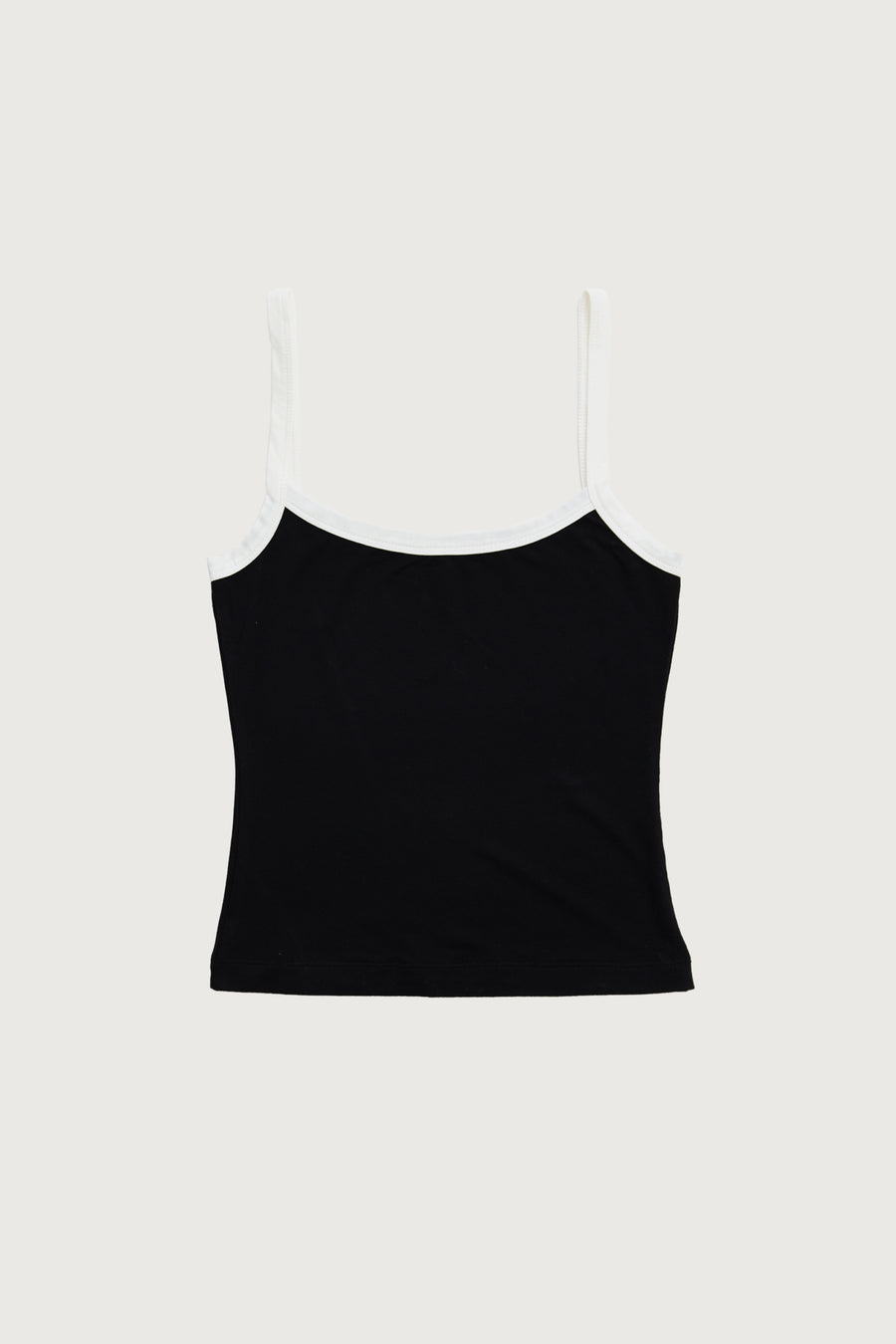 Contrast Tank + Black - Little Puffy