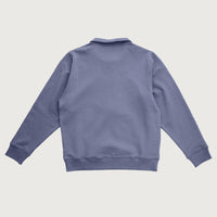 Quarter Zip Pullover + Space Blue - Little Puffy