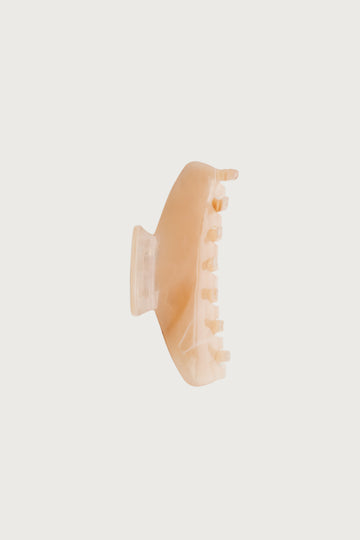 Jelly Hair Clips + Latte - Little Puffy