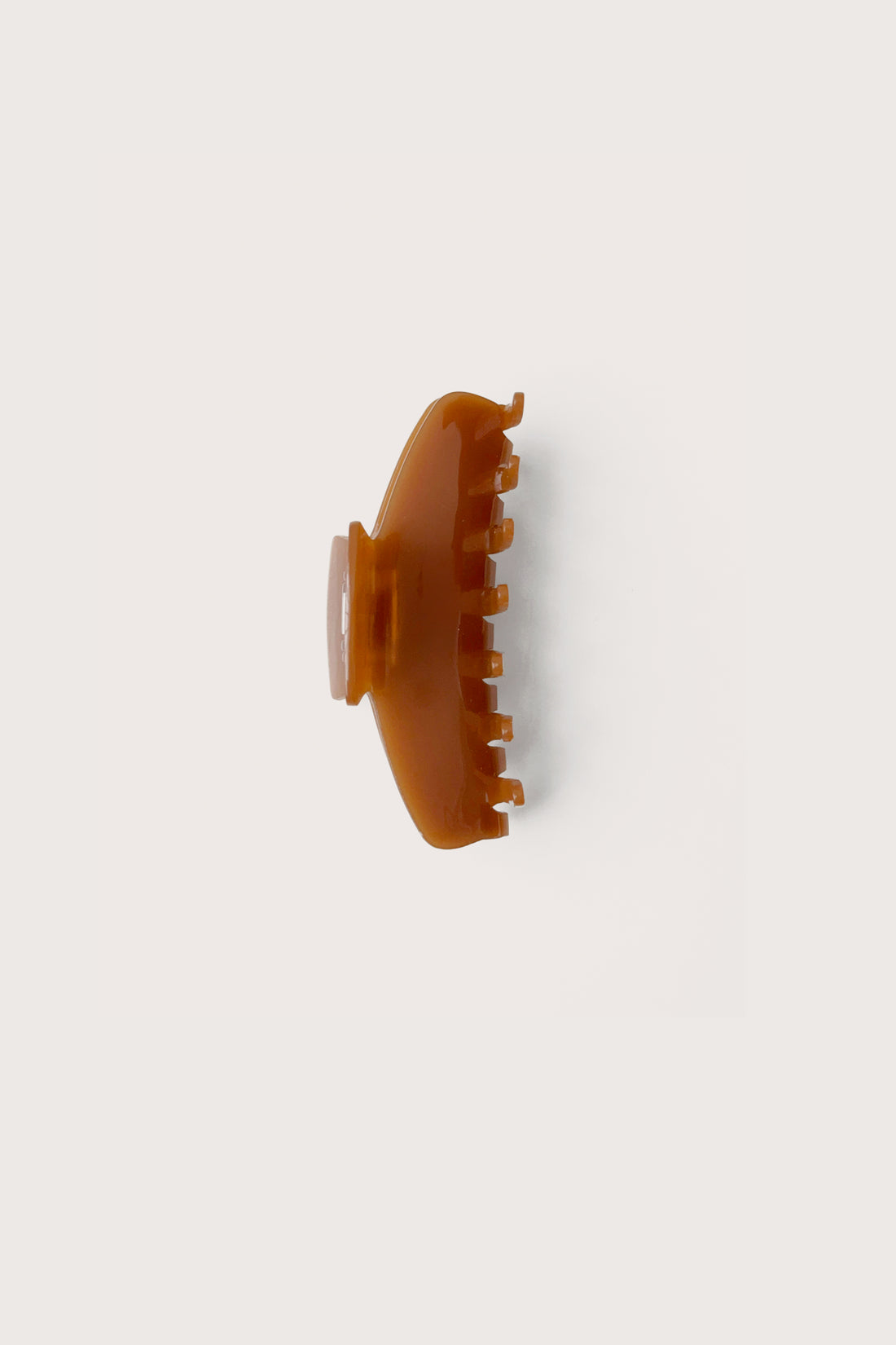 Jelly Hair Clip + Caramel