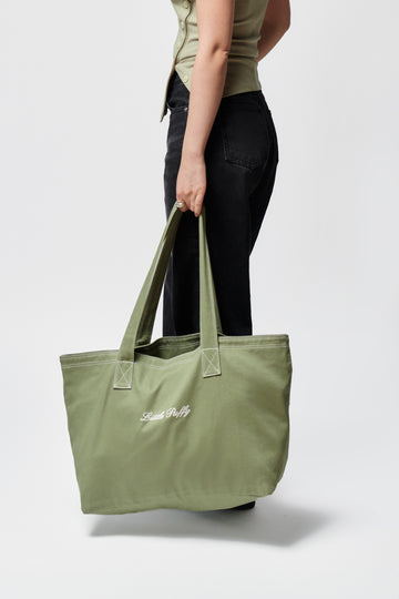 Everyday Tote + Light Green - Little Puffy
