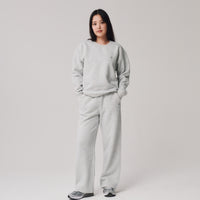 Comfort Crewneck Sweatshirt + Gray - Little Puffy