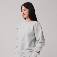 Comfort Crewneck Sweatshirt + Gray - Little Puffy