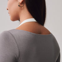 Halter Double Layer + Gray - Little Puffy