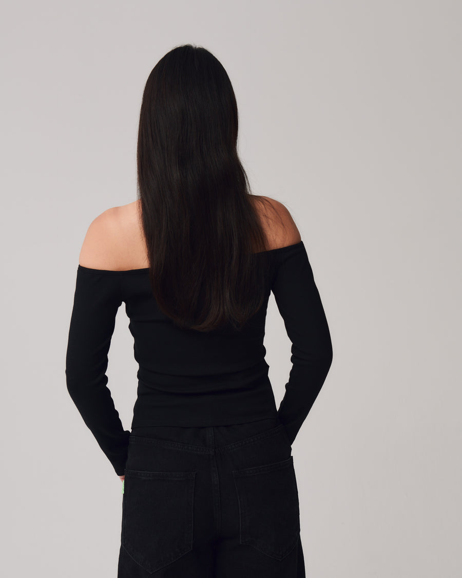 Halter Cut Out + Black - Little Puffy