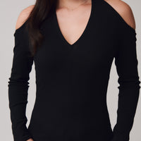 Halter Cut Out + Black - Little Puffy