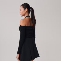Halter Cut Out + Black - Little Puffy