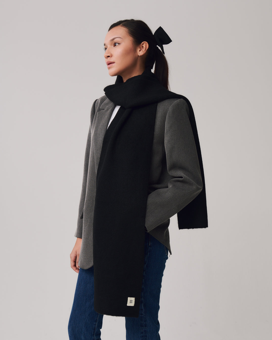 Luca Scarf + Black - Little Puffy