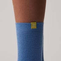 Core Essential Socks + Blue - Little Puffy
