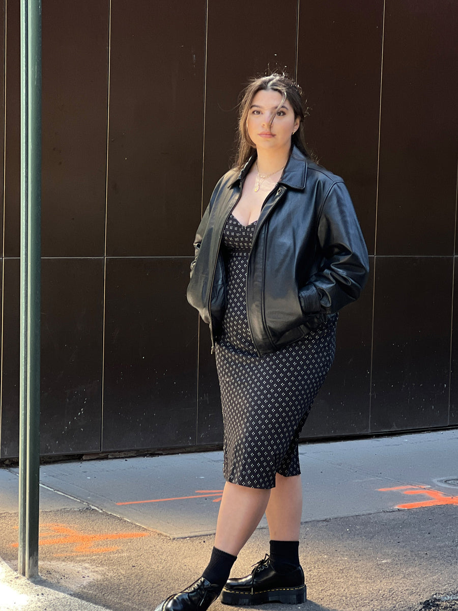 NEIVE MIDI SILK DRESS - Little Puffy