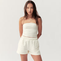 TUBE TOP - CREAM - Little Puffy