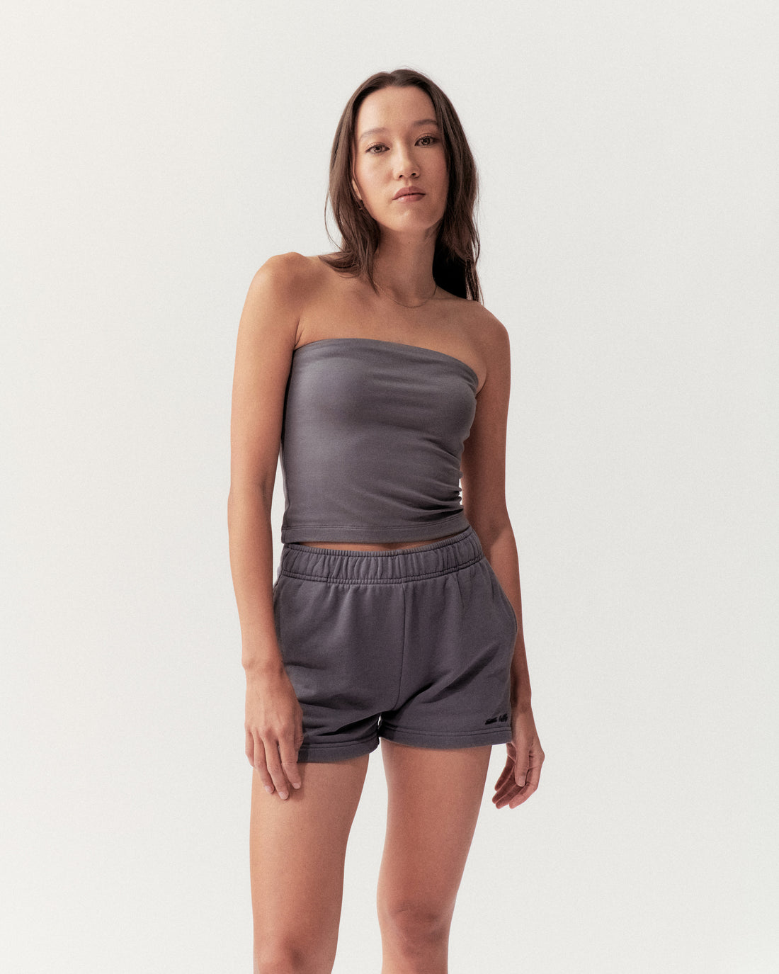 TUBE TOP - VINTAGE BLACK - Little Puffy
