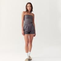 SHORTS - VINTAGE BLACK - Little Puffy
