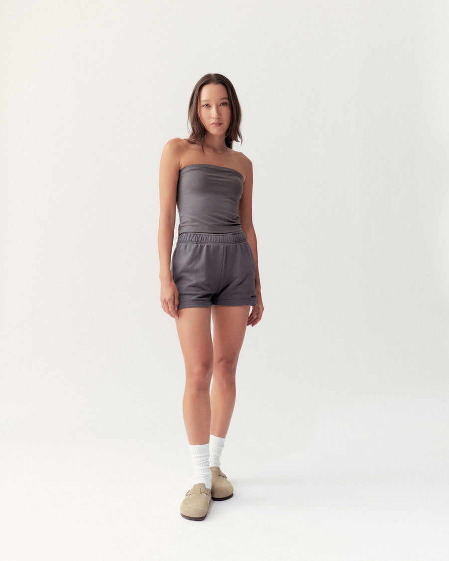 SHORTS - VINTAGE BLACK - Little Puffy