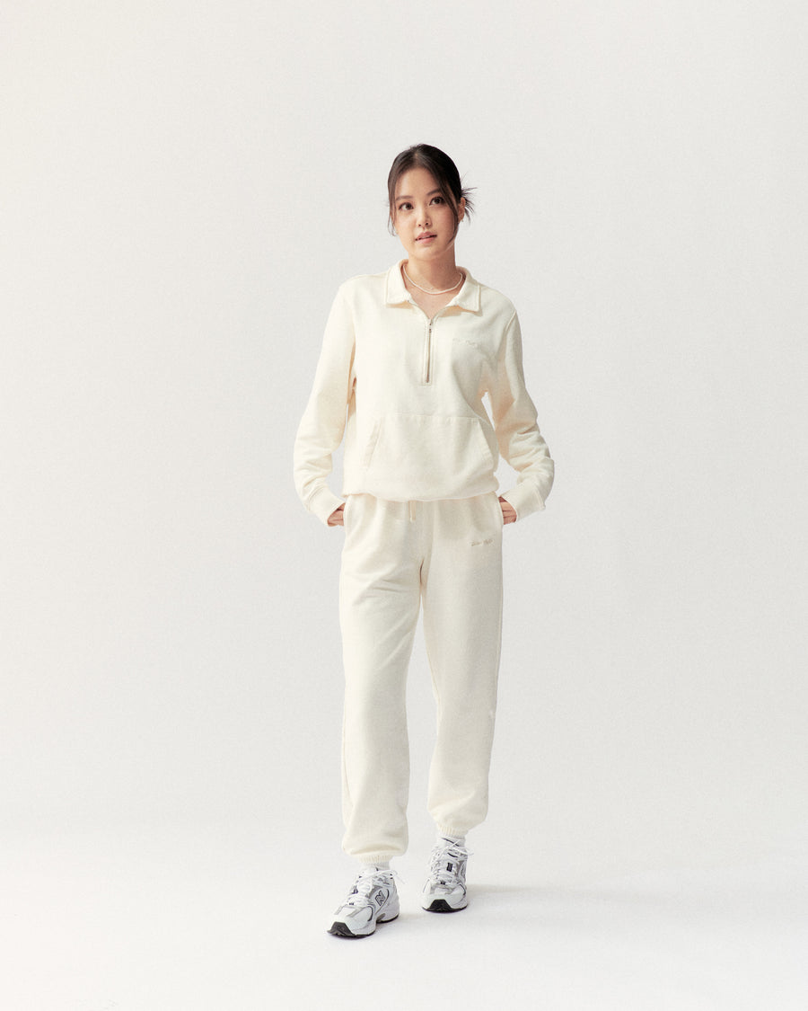 SWEATPANTS - CREAM - Little Puffy