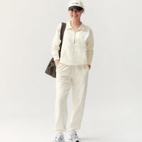 Two Tone Black White Hat - Little Puffy