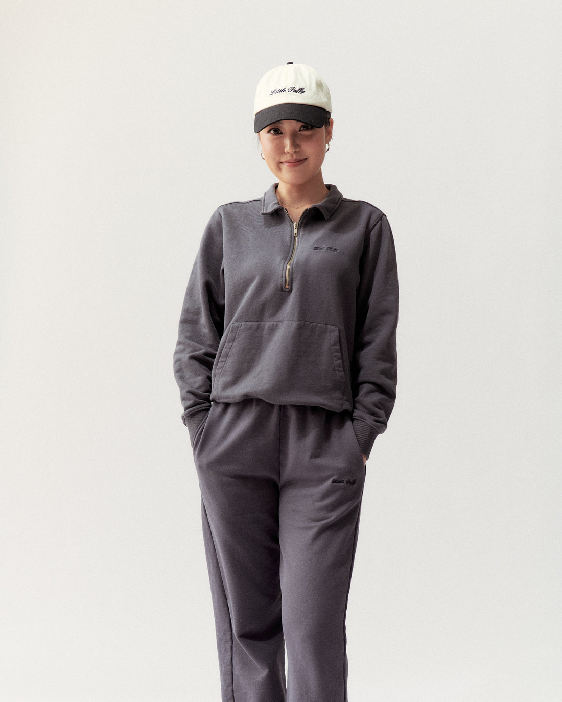 Half zip fleece womens vintage on sale