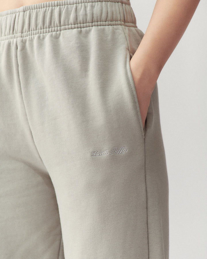 SWEATPANTS - STONE - Little Puffy