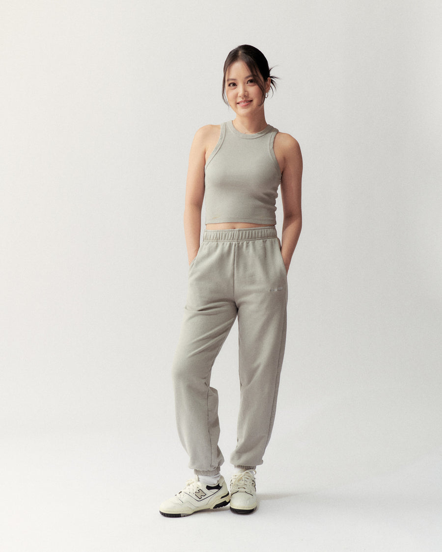 BASIC TANK - STONE - Little Puffy