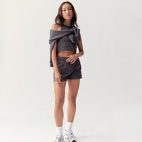 SHORTS - VINTAGE BLACK - Little Puffy