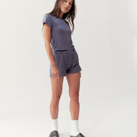 BOXY TEE - SPACE BLUE - Little Puffy