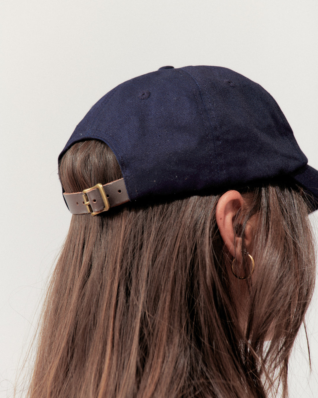 Navy Blue Hat - Little Puffy