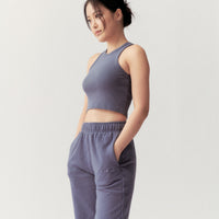 BASIC TANK - SPACE BLUE - Little Puffy