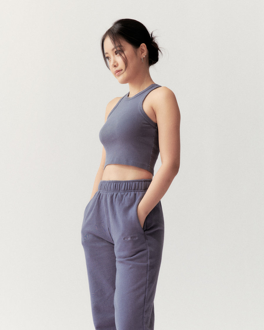 BASIC TANK - SPACE BLUE - Little Puffy