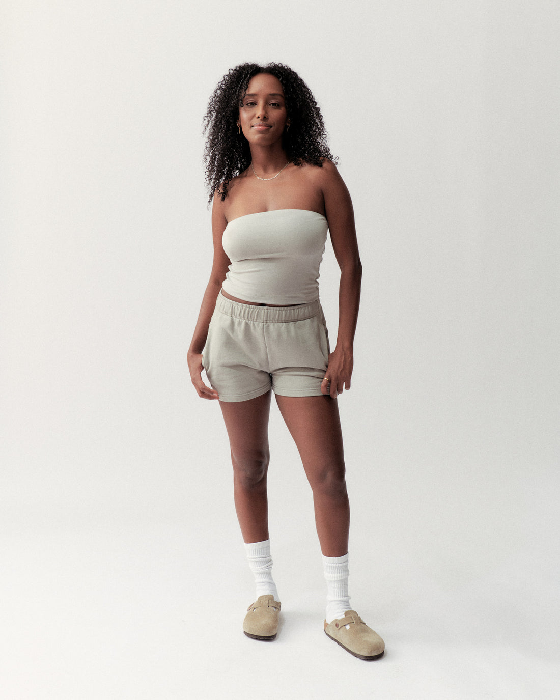 SHORTS - STONE - Little Puffy