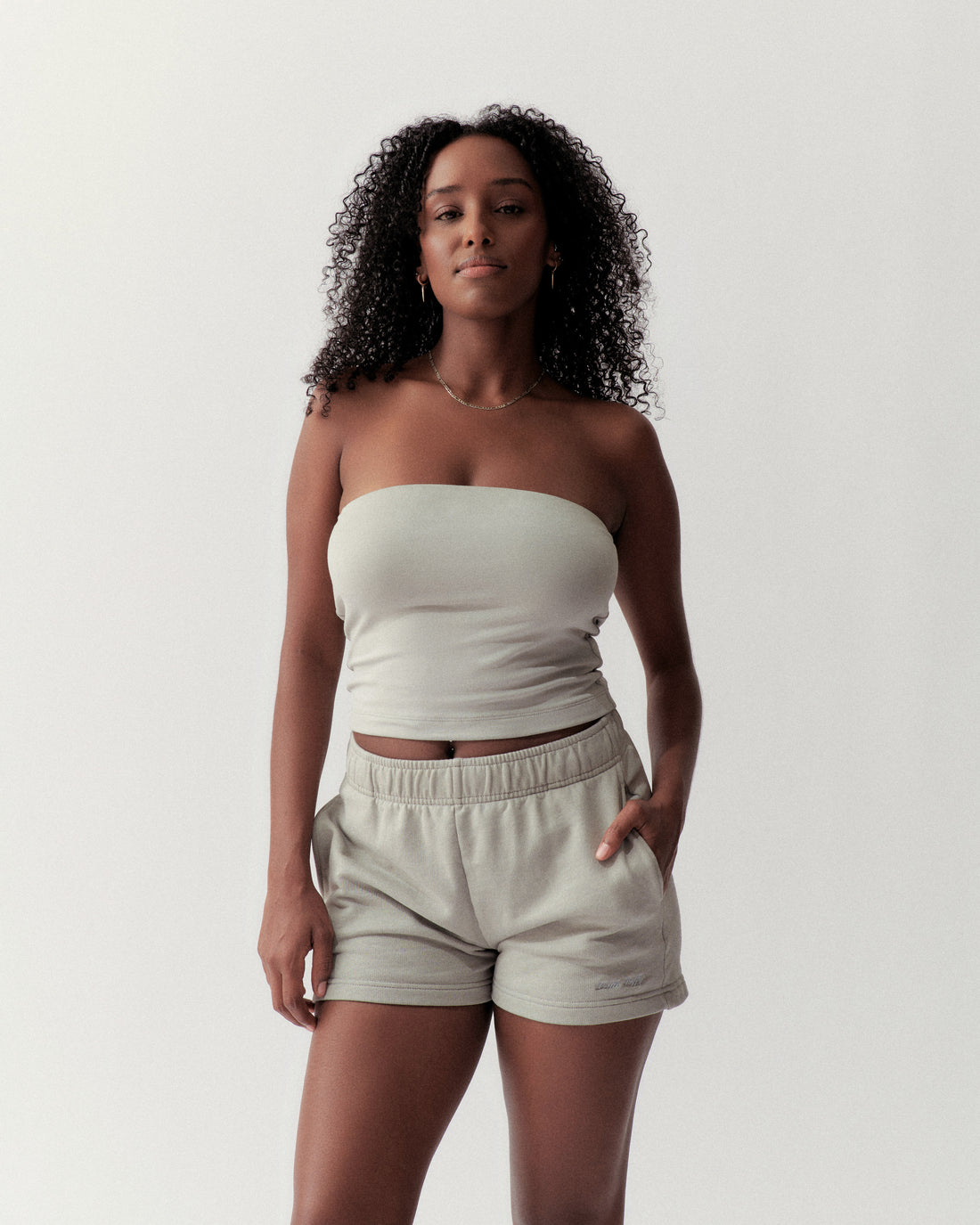 SHORTS - STONE - Little Puffy