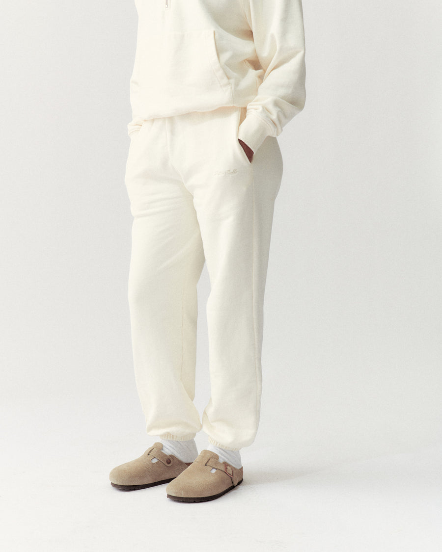 SWEATPANTS - CREAM - Little Puffy
