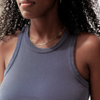 BASIC TANK - SPACE BLUE - Little Puffy