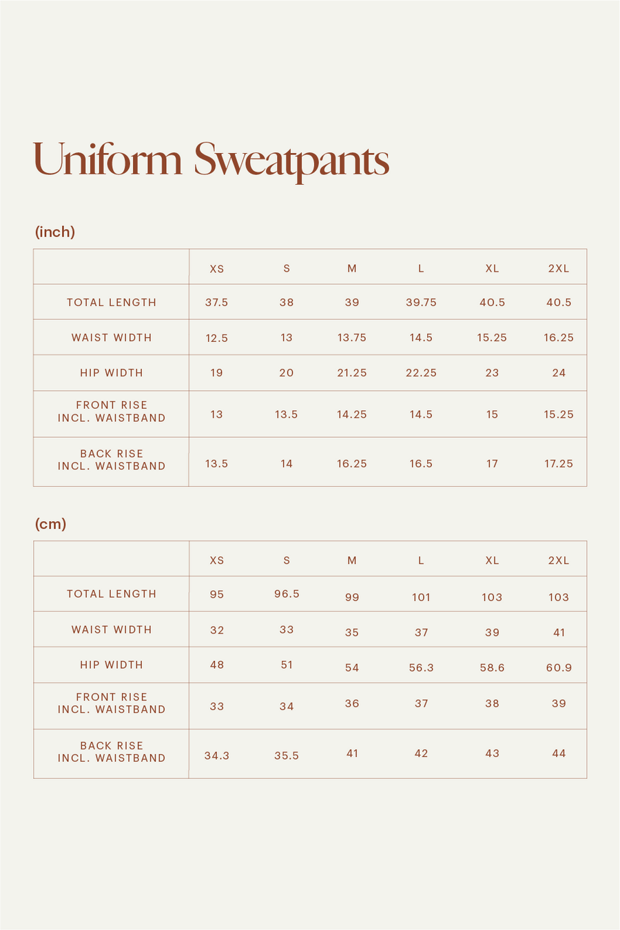 UNIFORM SWEATPANTS - FOG - Little Puffy