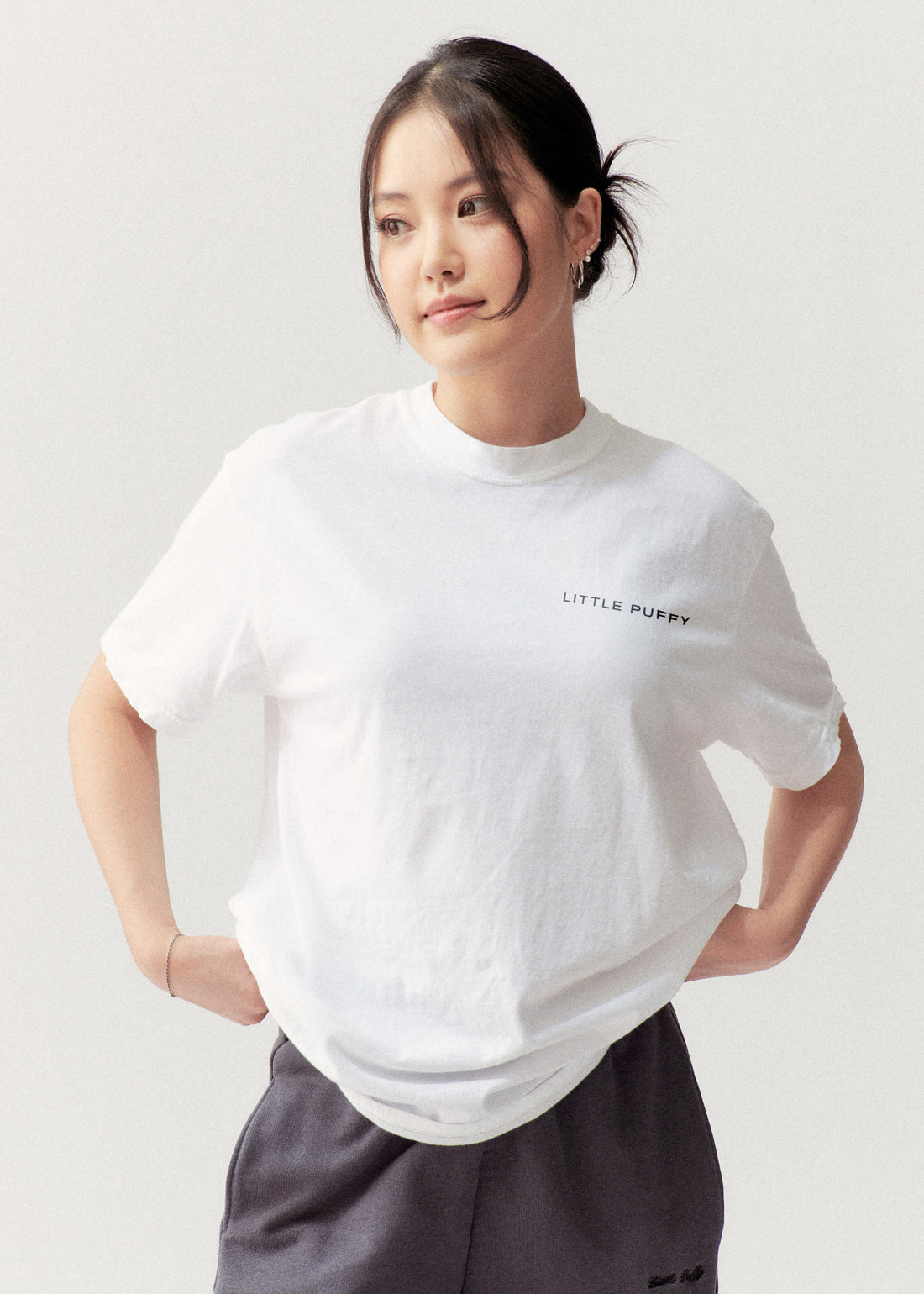 STAY AT HOME CLUB TEE - Little Puffy