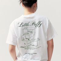 STAY AT HOME CLUB TEE - Little Puffy