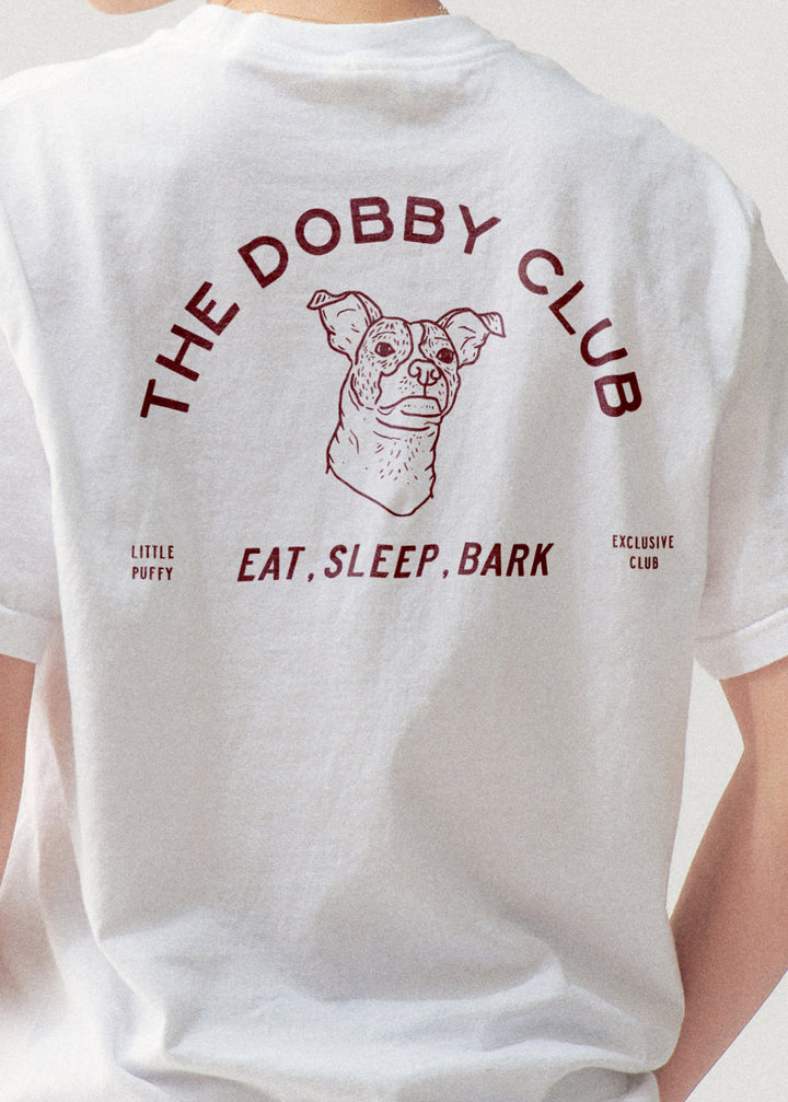 DOBBY CLUB TEE - Little Puffy
