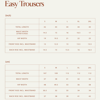 EASY TROUSERS - INK GREEN - Little Puffy