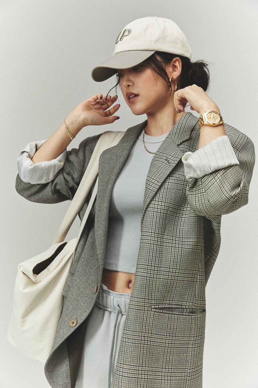LP TWO TONE HAT - Little Puffy